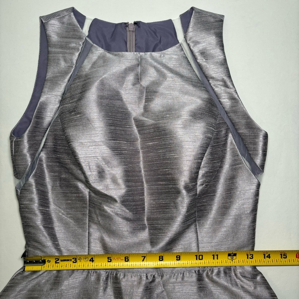 Alfred Sung Formal Light Purple Shimmery Dress Sz 12 - Picture 9 of 17